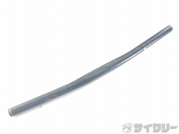フラットバーハンドル 約490mm(実測）/25.4mm ブラック カットあり
