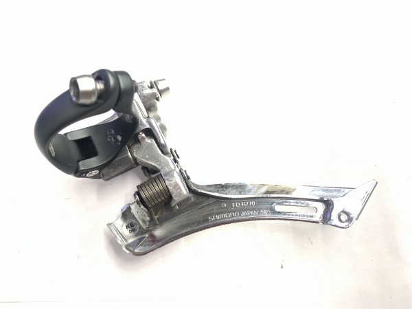 フロントディレイラー FD-R770 2s クランプ換装(31,8mm)