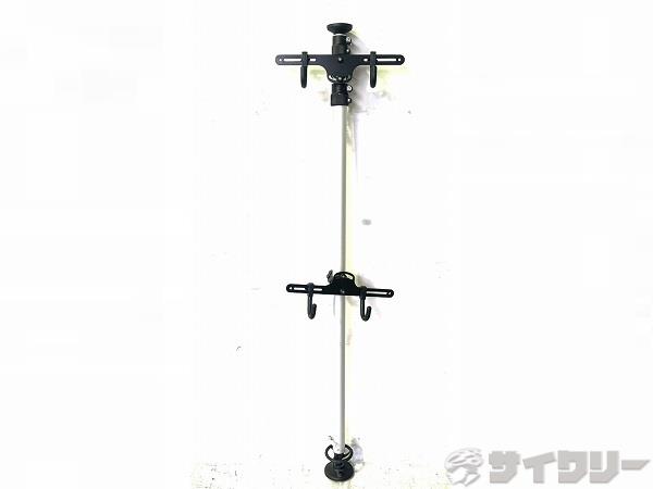 バイクタワー 突っ張り式 2台用 欠品あり