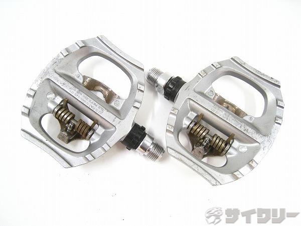 片面ビンディングペダル PD-A530 SPD シルバー