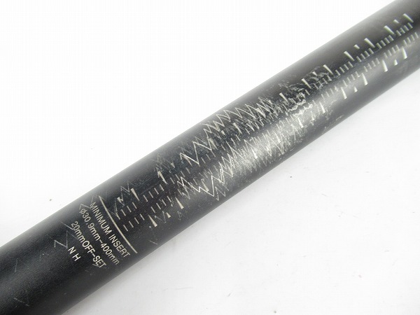 シートポスト　LT　ブラック　30.9mm/400mm