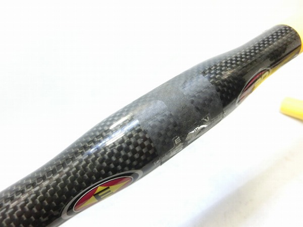 カーボンドロップハンドル EC90 イエロー 420mm/φ31.8mm