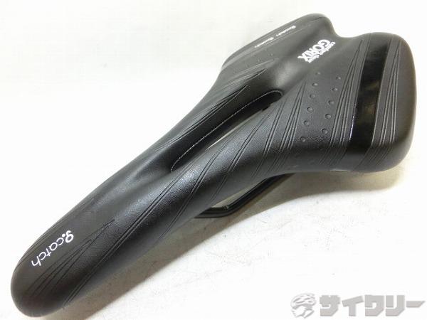 サドル ブラック スチールレール