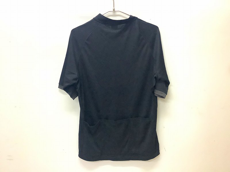 半袖サイクルジャージ ブラック XXLサイズ