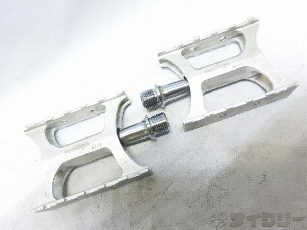 フラットペダル R119 シルバー