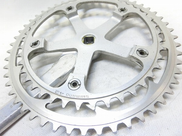 クランク DURA-ACE ELAN刻印 165mm/52-42t