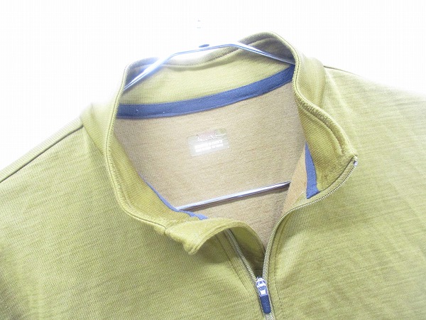 長袖フルジップジャージ LONG SLEEVE JERSEY ブラウン サイズ不明（M-L位）