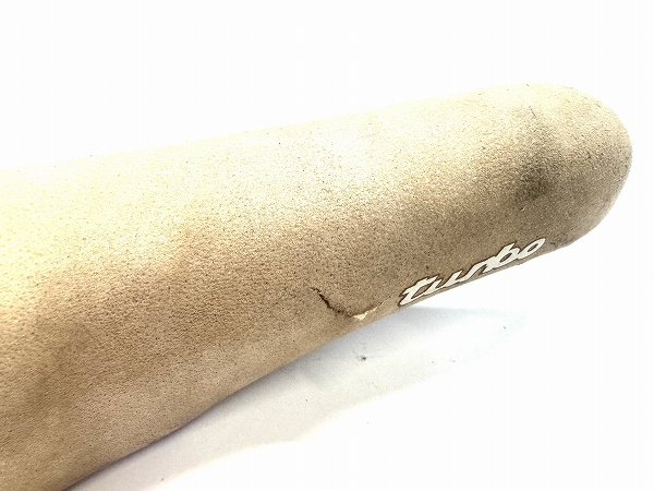 サドル TURBO スチールレール 破れあり