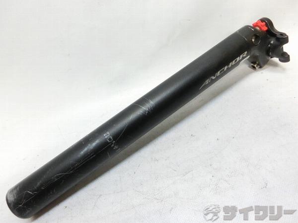 シートポスト ANCHORロゴ ブラック φ31.6mm/300mm