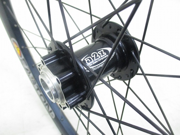 ホイール前後セット a2zハブ 559x24c 110/135mm シマノフリー