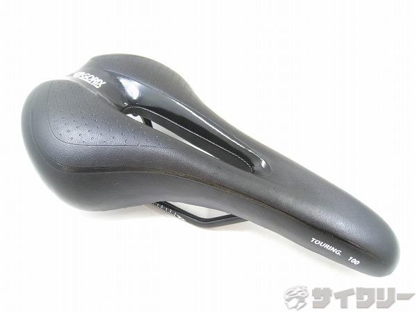 サドル TOURING.G100 スチールレール ブラック