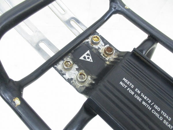 リアキャリア SUPER TOURIST TUBULAR RACK スペースマウント付属