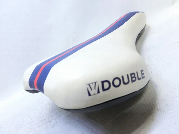 サドル WDOUBLEロゴ スチールレール