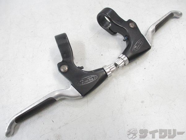 ブレーキレバー ブラック/シルバー 22.2mm