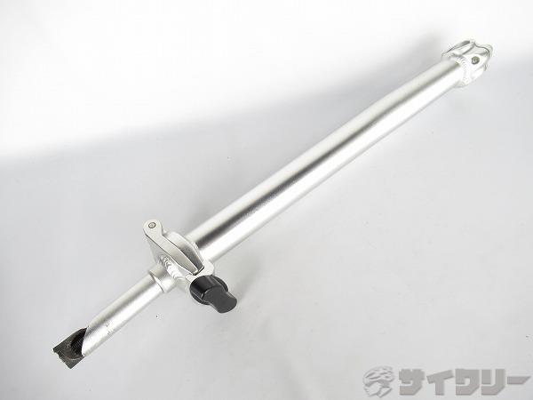 ハンドルポスト　折り畳みタイプ　シルバー　22.2mm径
