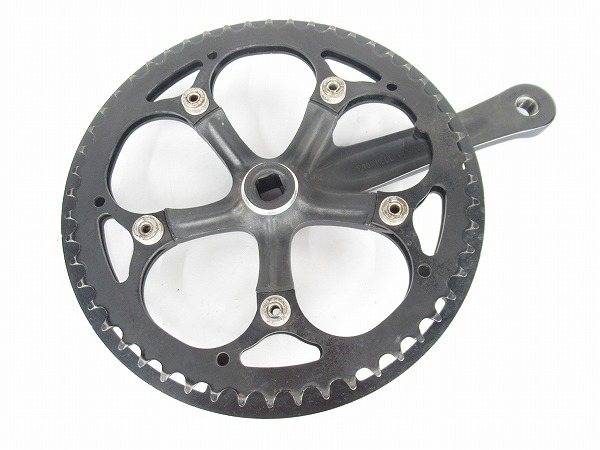 クランク　SOLID　ブラック　165mm