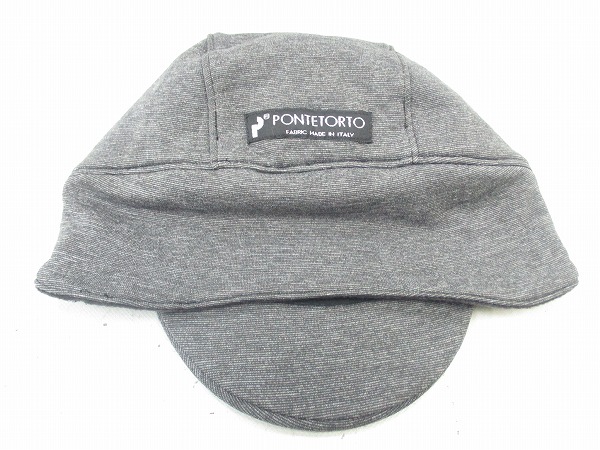 ウィンターキャップ PONTETORTO グレー