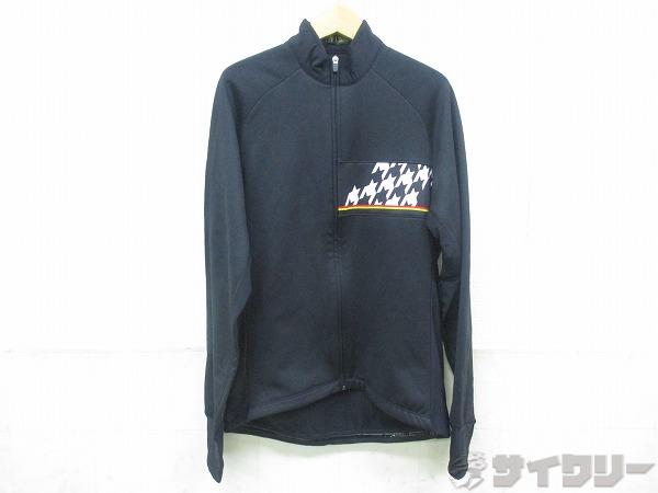 レーシングサーモジャケット 千鳥チップ リオンブラック L