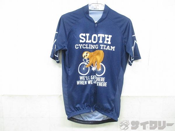 半袖サイクルジャージ SLOTH CYCLING TEAM Lサイズ