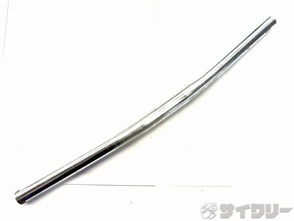 フラットバーハンドル 約540mm(実測）/25.4mm シルバー