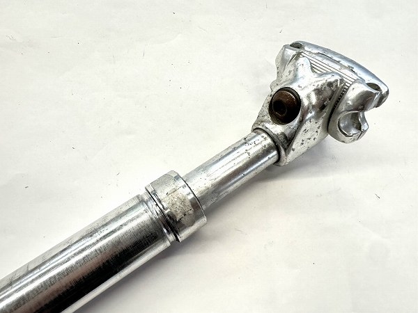 サスペンションシートポスト 約305mm(実測）/27.2mm シルバー