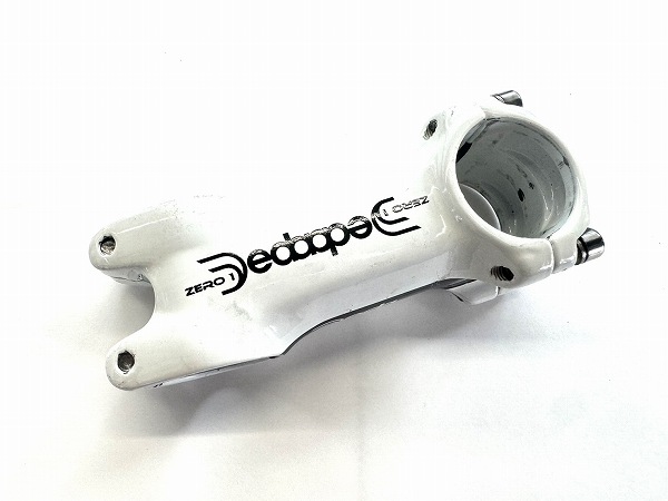 アヘッドステム ZERO1 80/31.7/28.6mm ホワイト/ブラック