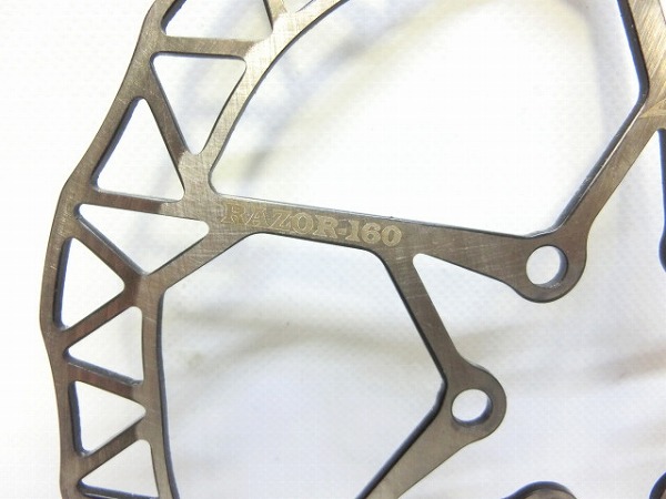 ディスクローター RAZOR φ160mm 6穴