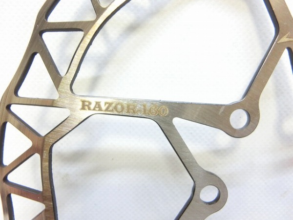 ディスクローター RAZOR φ160mm 6穴