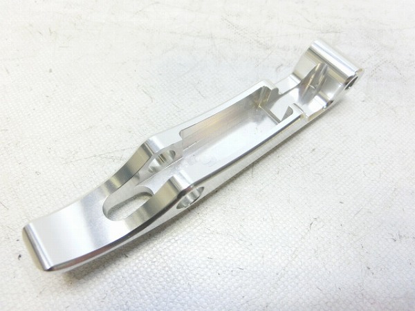 ダホン用フレームヒンジクランプクイックレバー シルバー
