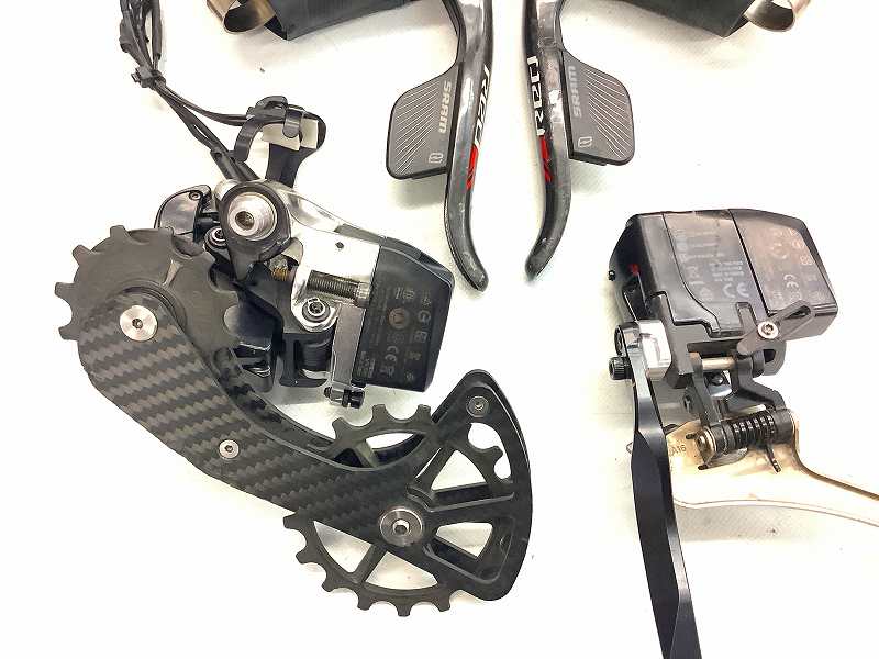 Red e-Tap Road Groupset 4点セット リムブレーキ用