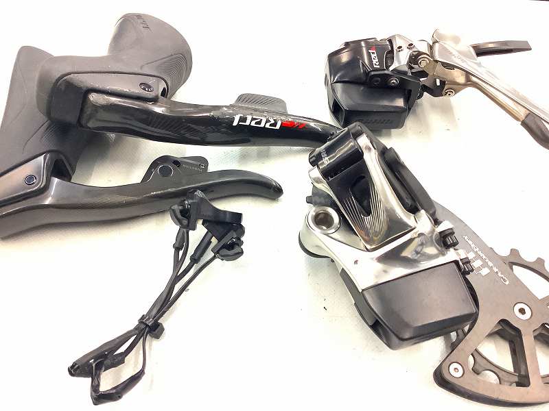 Red e-Tap Road Groupset 4点セット リムブレーキ用