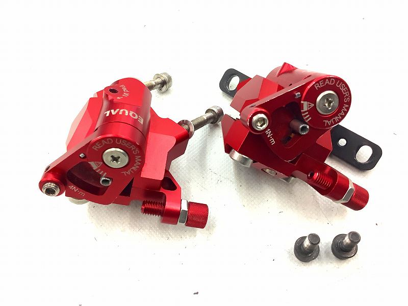 メカニカルディスクブレーキ 前後セット EQUAL DBR-X0501-SL 