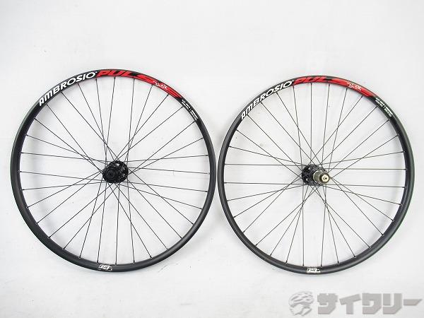 ホイール前後　PULSE DISC　27.5インチ　DISC　シマノ（11s）　100/135mm