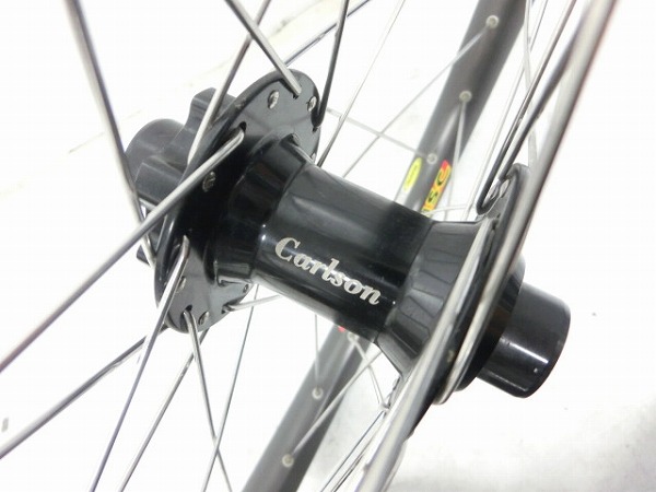 フロントホイール D321 DISC Carlsonハブ 26インチ/クリンチャー ※ゴリ大
