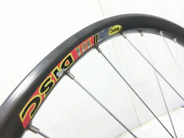 フロントホイール D321 DISC Carlsonハブ 26インチ/クリンチャー ※ゴリ大