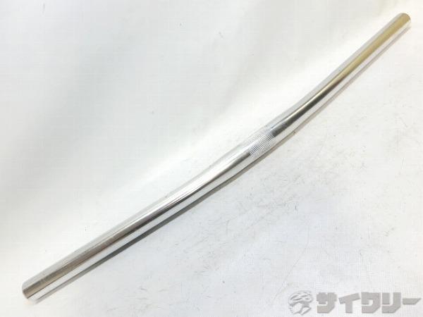 フラットバー　シルバー 560mm/φ25.4mm