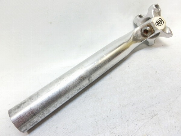 シートポスト　シルバー 30.9mm/230mm ※カット済み