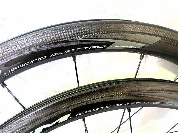 カーボンホイールセット RACING QUATTRO CARBON シマノ11s