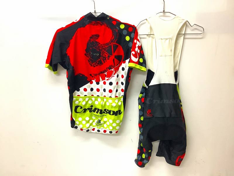 TEAMジャージ CRIMSON 上下セット