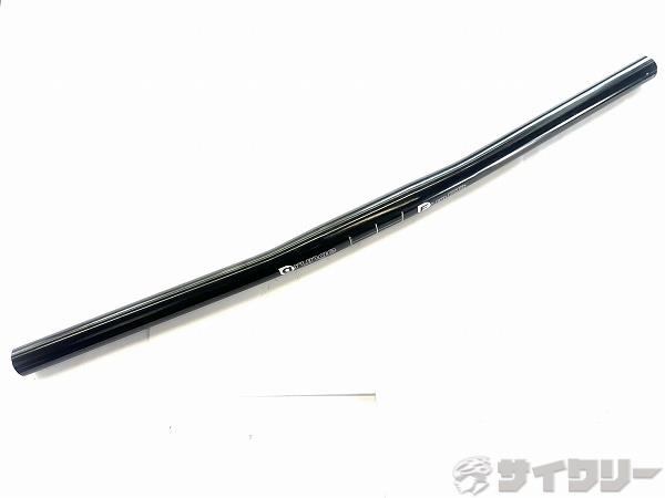 フラットバーハンドル FUNFB 約550mm(実測）/25.4mm ブラック カットあり