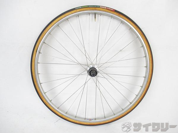 チューブラーホイール　24インチ　リア用　130mm　シマノフリー（8-10s）