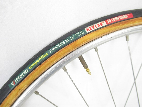 チューブラーホイール　24インチ　リア用　130mm　シマノフリー（8-10s）
