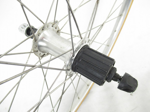 チューブラーホイール　24インチ　リア用　130mm　シマノフリー（8-10s）