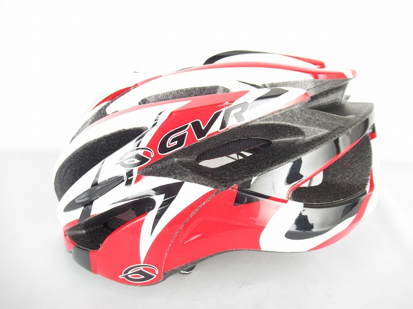 ヘルメット　G-307V　FURY　レッド/ホワイト/ブラック　54-60cm　2018年製造