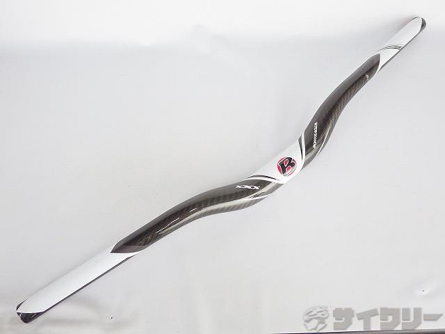 カーボンライザーバーハンドル XXX 620㎜/31.8㎜ ※クランプ紺あり
