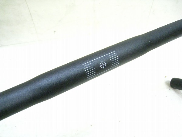 ドロップハンドル 380/26.0mm アルミ ブラック