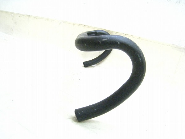 ドロップハンドル 380/26.0mm アルミ　ブラック
