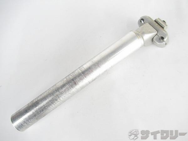 シートポスト　シルバー　28.6mm/約245mm　※カット済