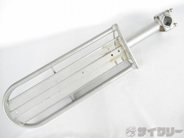 リアキャリア　グレー　ポスト装着タイプ
