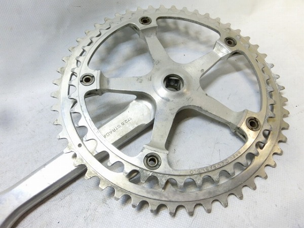 クランク NUOVO RECORD 172.5mm/50-42ｔ/スクエア